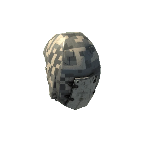 Evil soldier_Helm_no Skeleton_noLOD